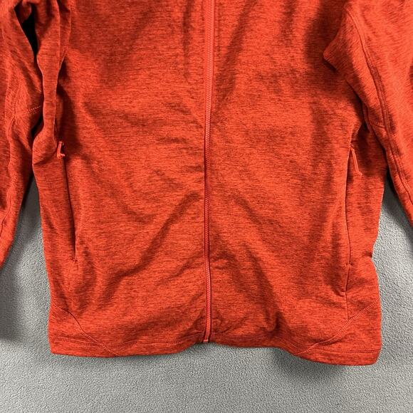 Rab Nexus Hoodie Mens Large Orange Full Zip Fleece Jacket Outdoor Hiking - Picture 3 of 9